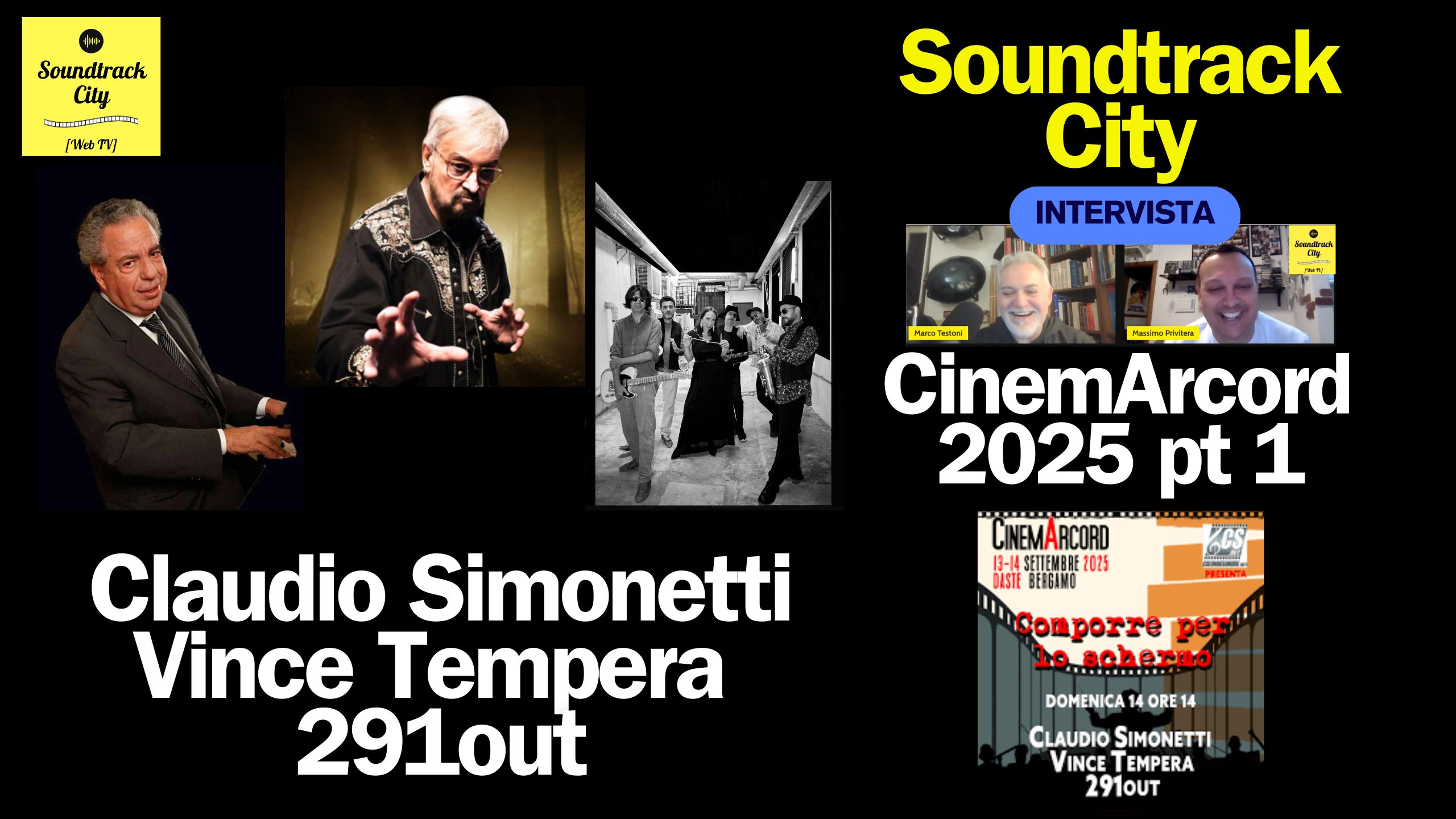 locandina soundtrack city cinemarcord 2025 parte1