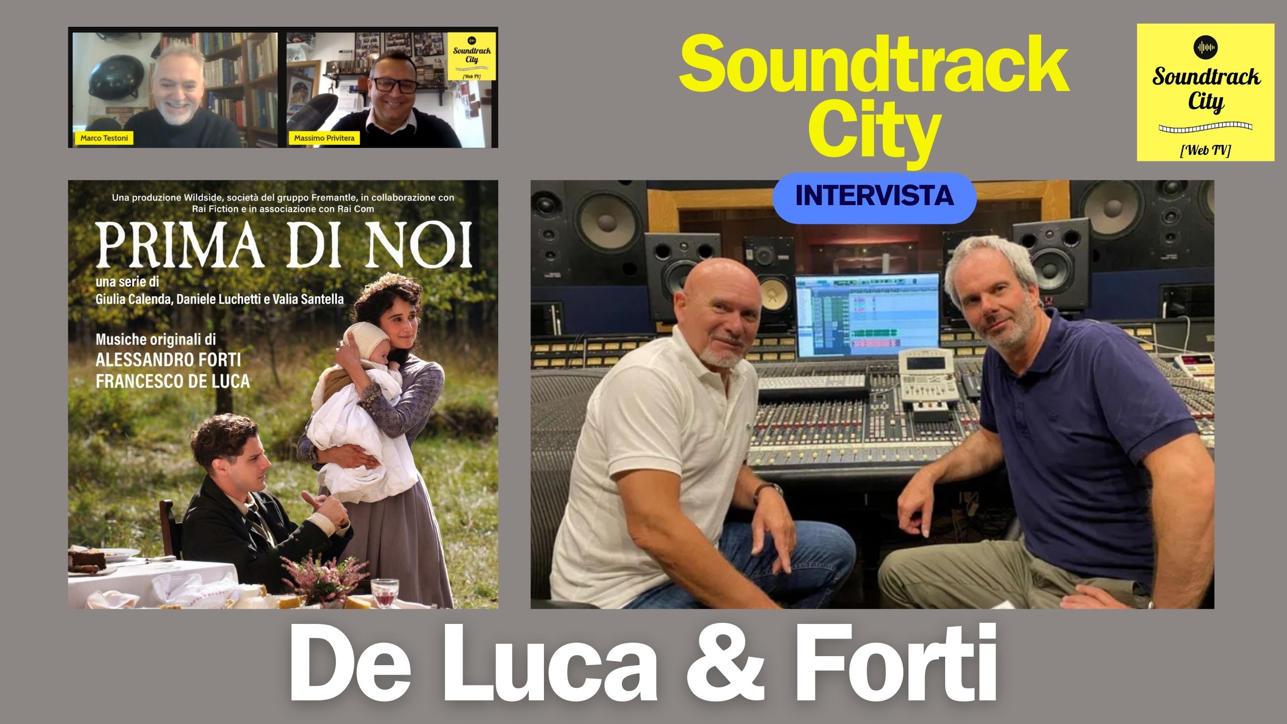 locandina soundtrack city de lica forti