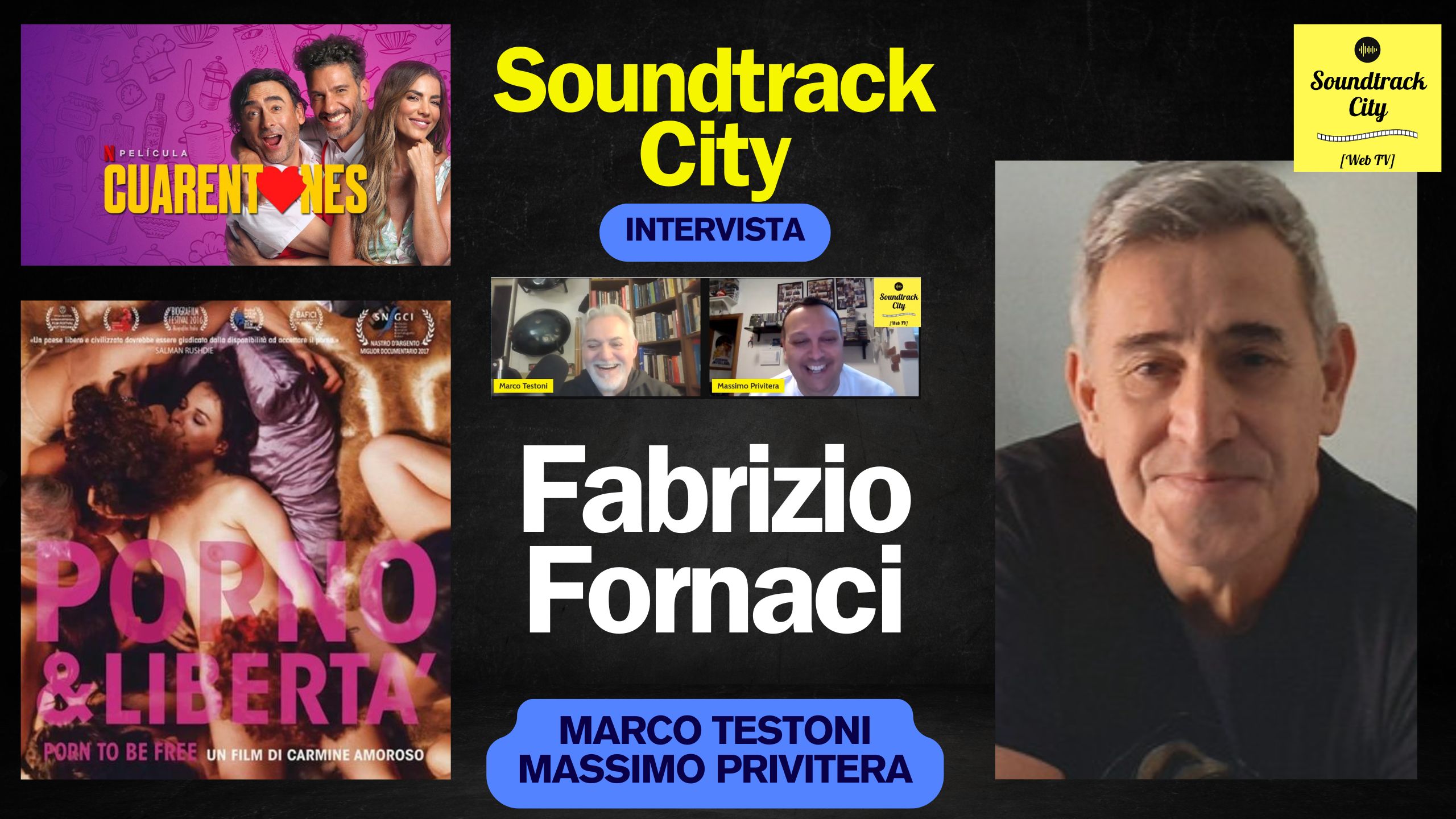 locandina soundtrack city fabrizio fornaci