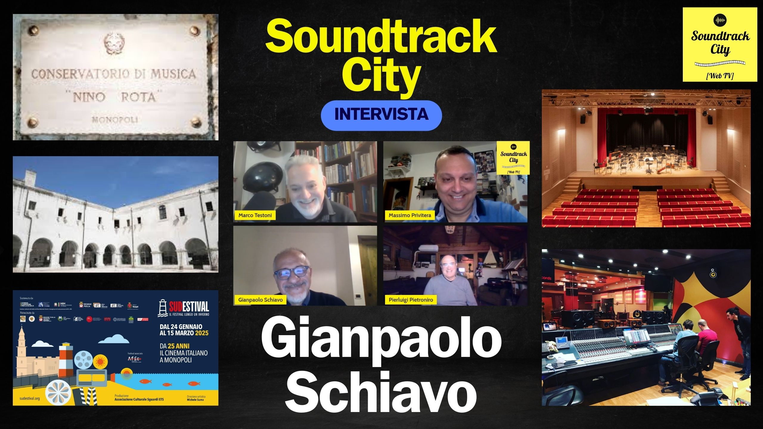 locandina soundtrack city gianpaolo schiavo