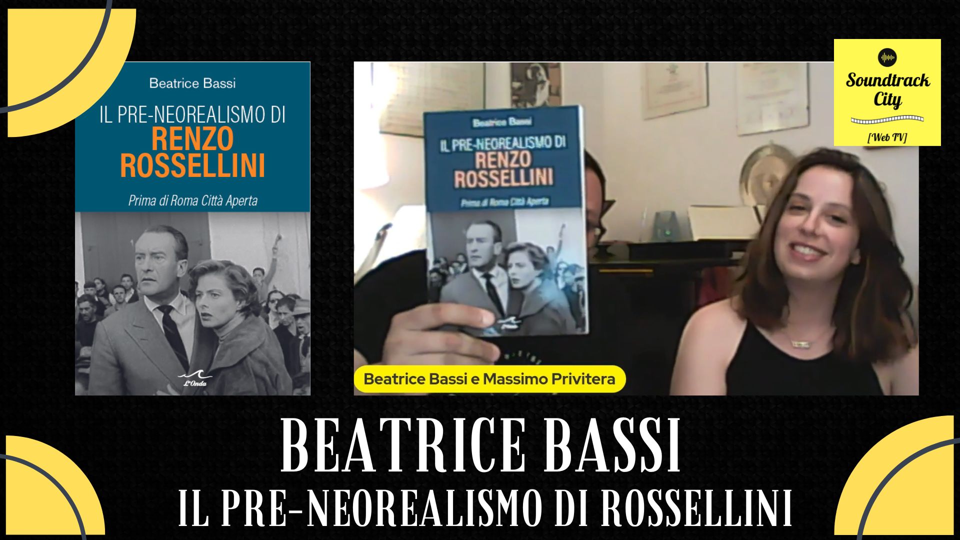 locandina soundtrack city libro renzo rossellini bassi