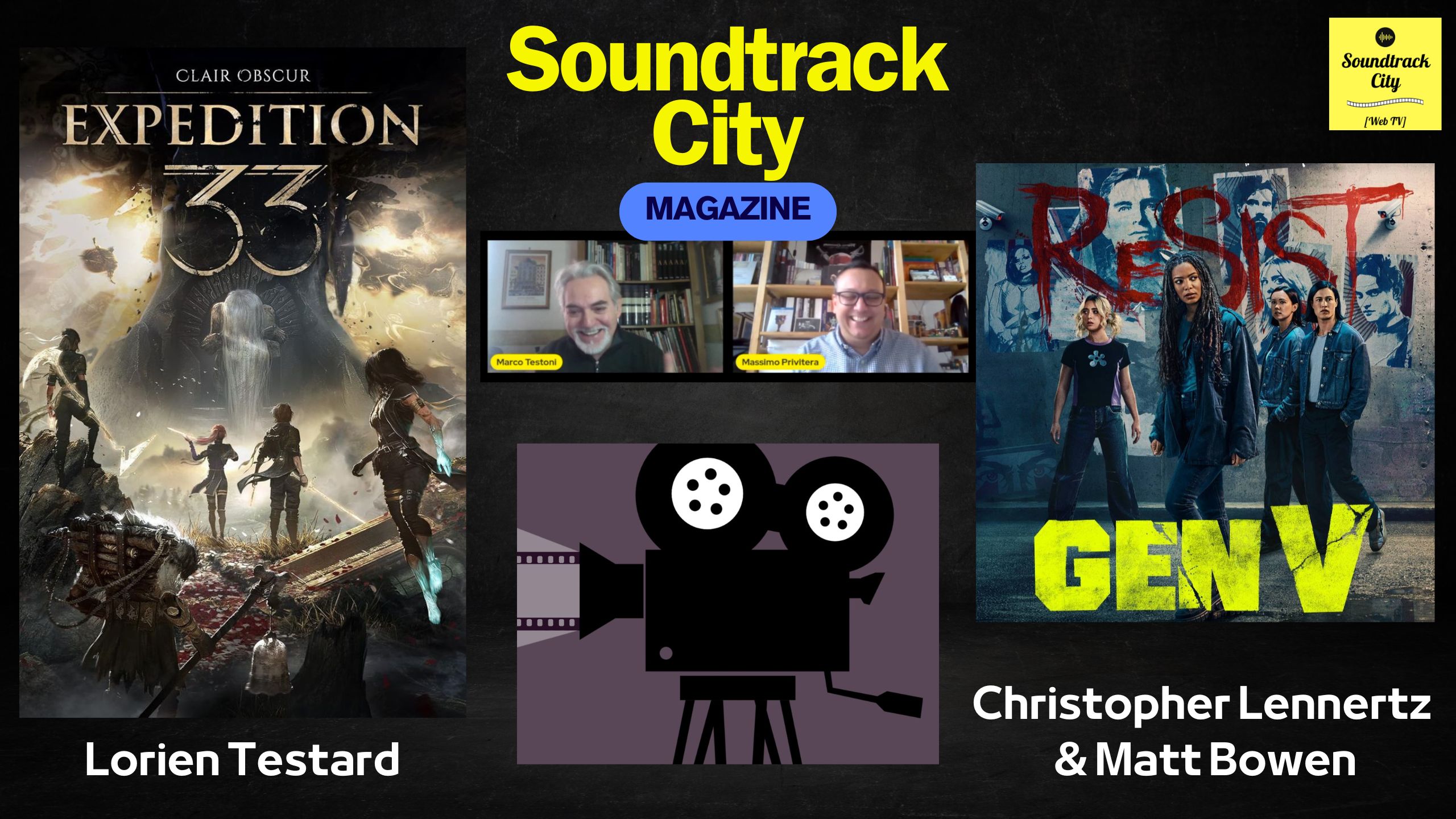 locandina soundtrack city mag 33 genv