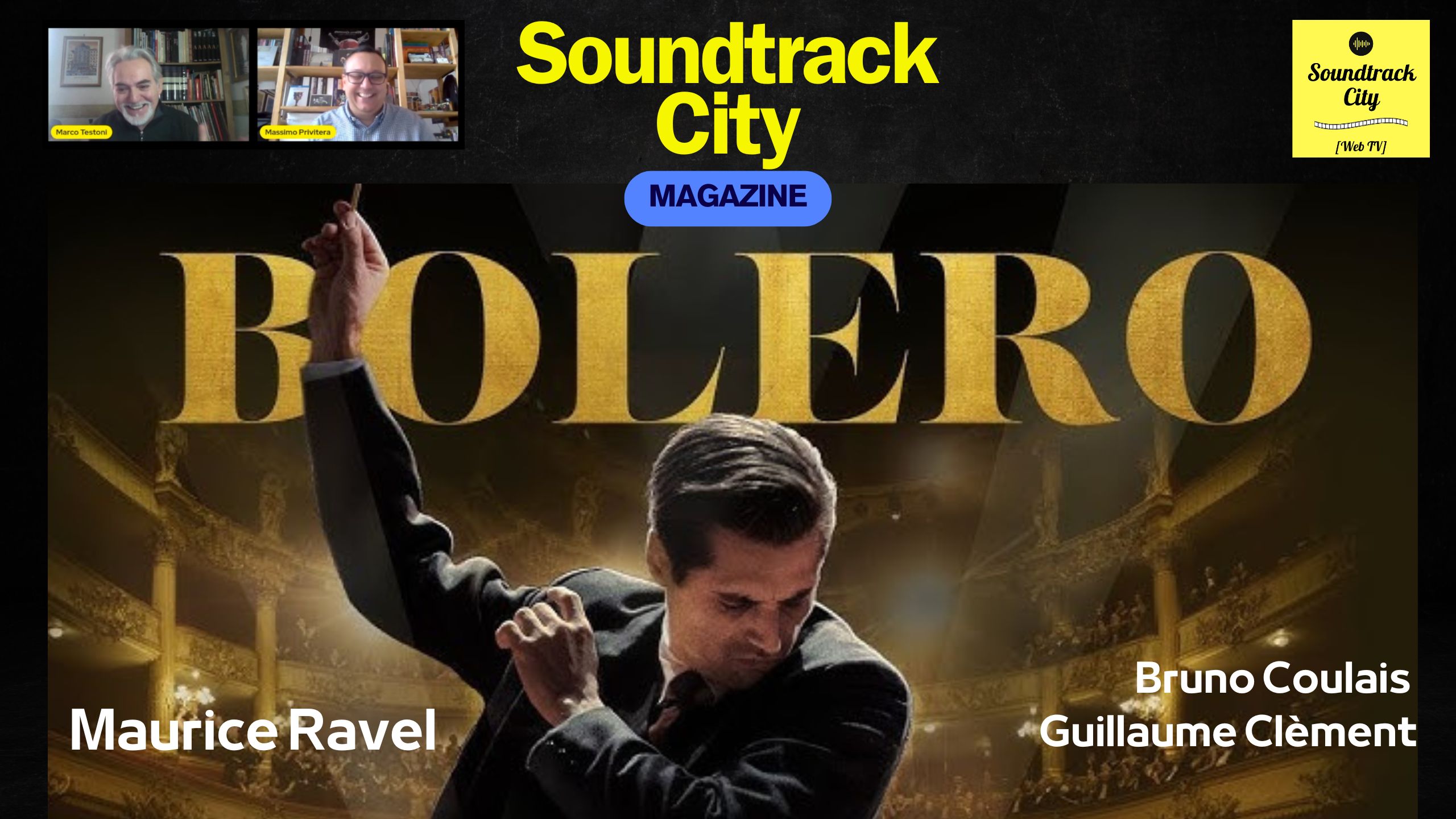 locandina soundtrack city mag bolero