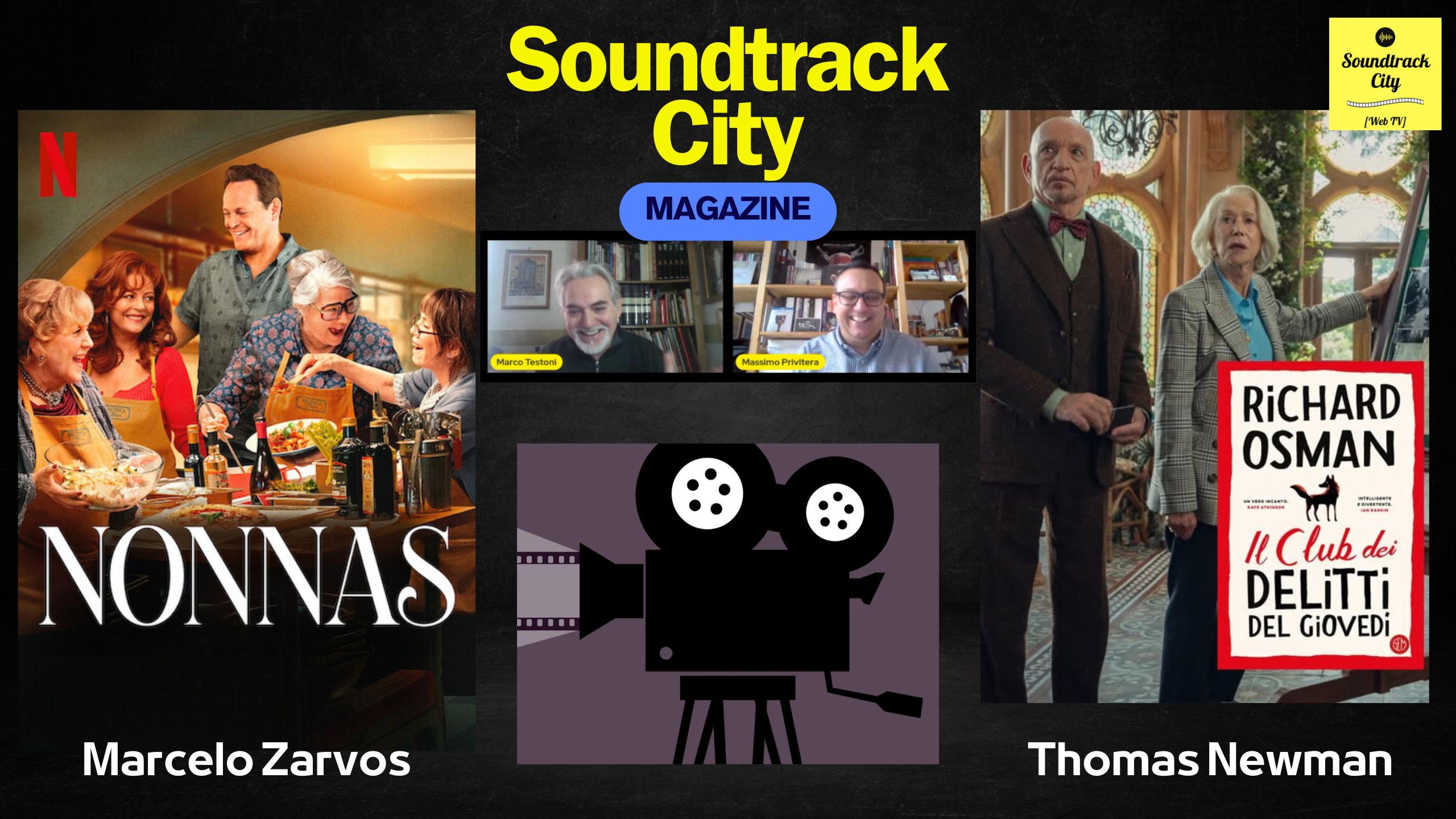 locandina soundtrack city mag nonnas club