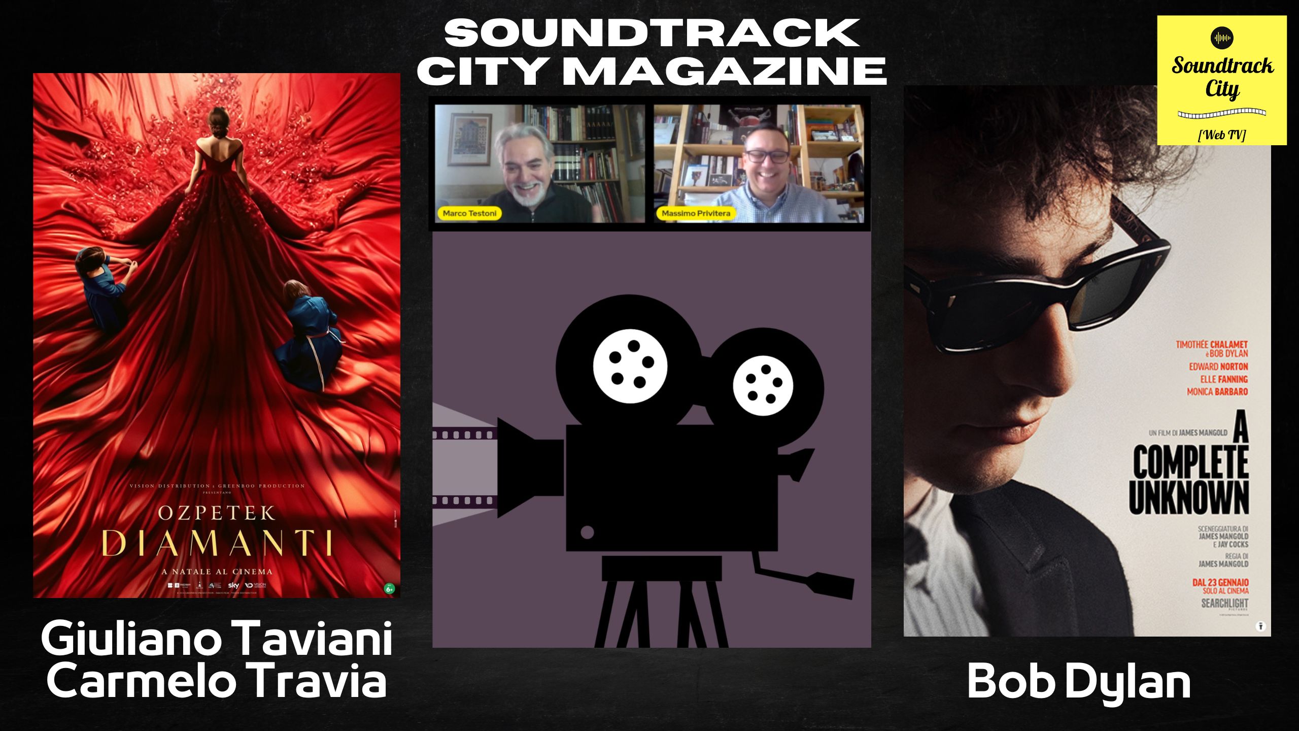 locandina soundtrack city magazine diamanti dylan