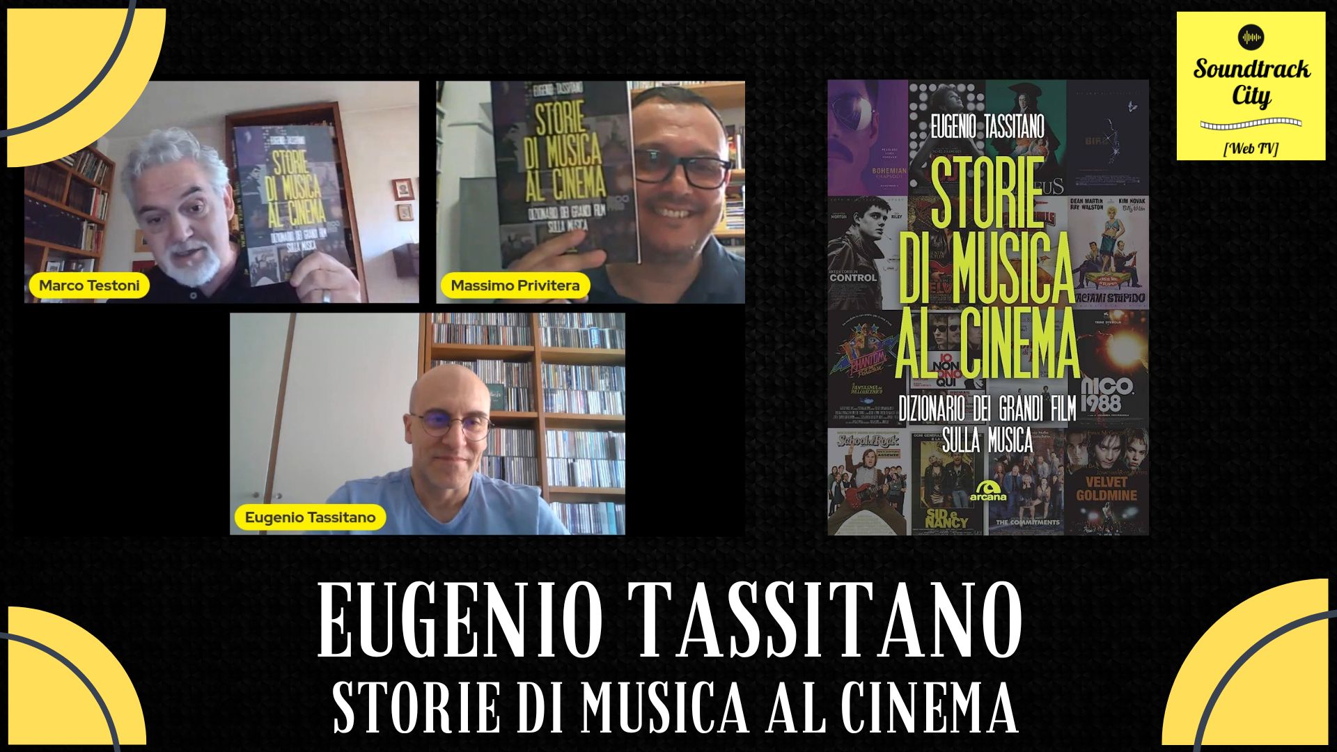 locandina soundtrack city magazine eugenio tassitano