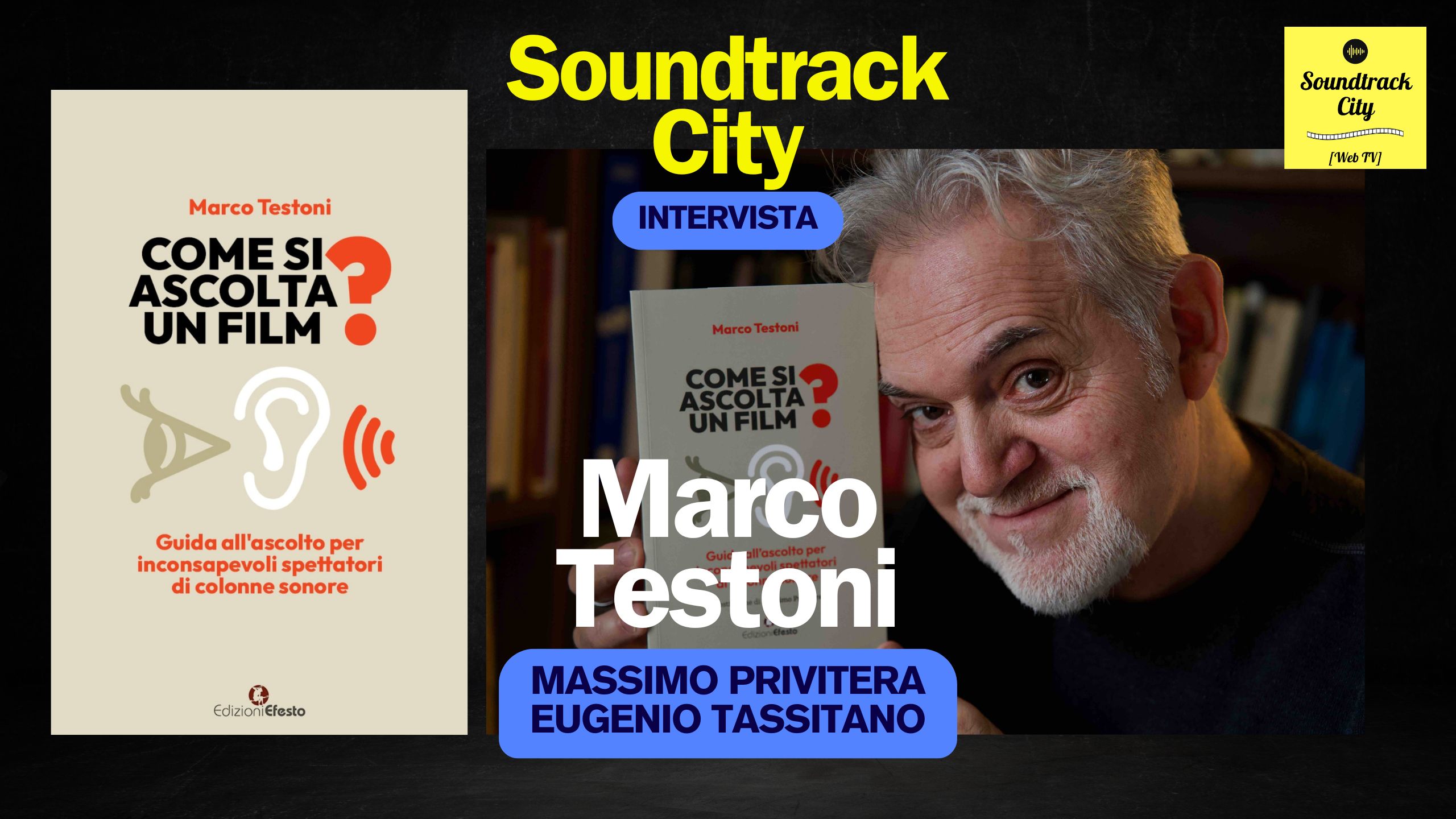locandina soundtrack city marco testoni libro