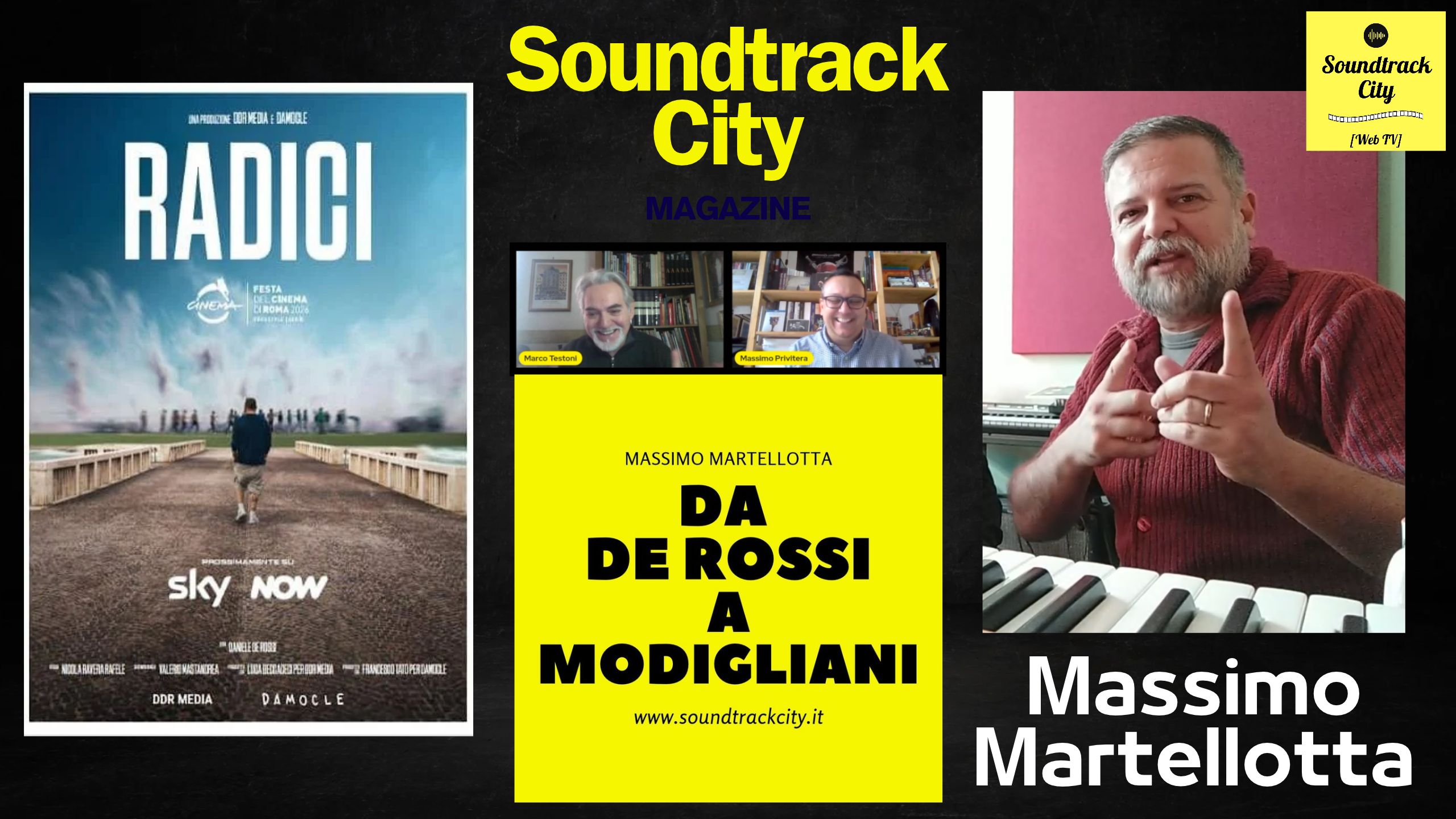 locandina soundtrack city massimo martellotta