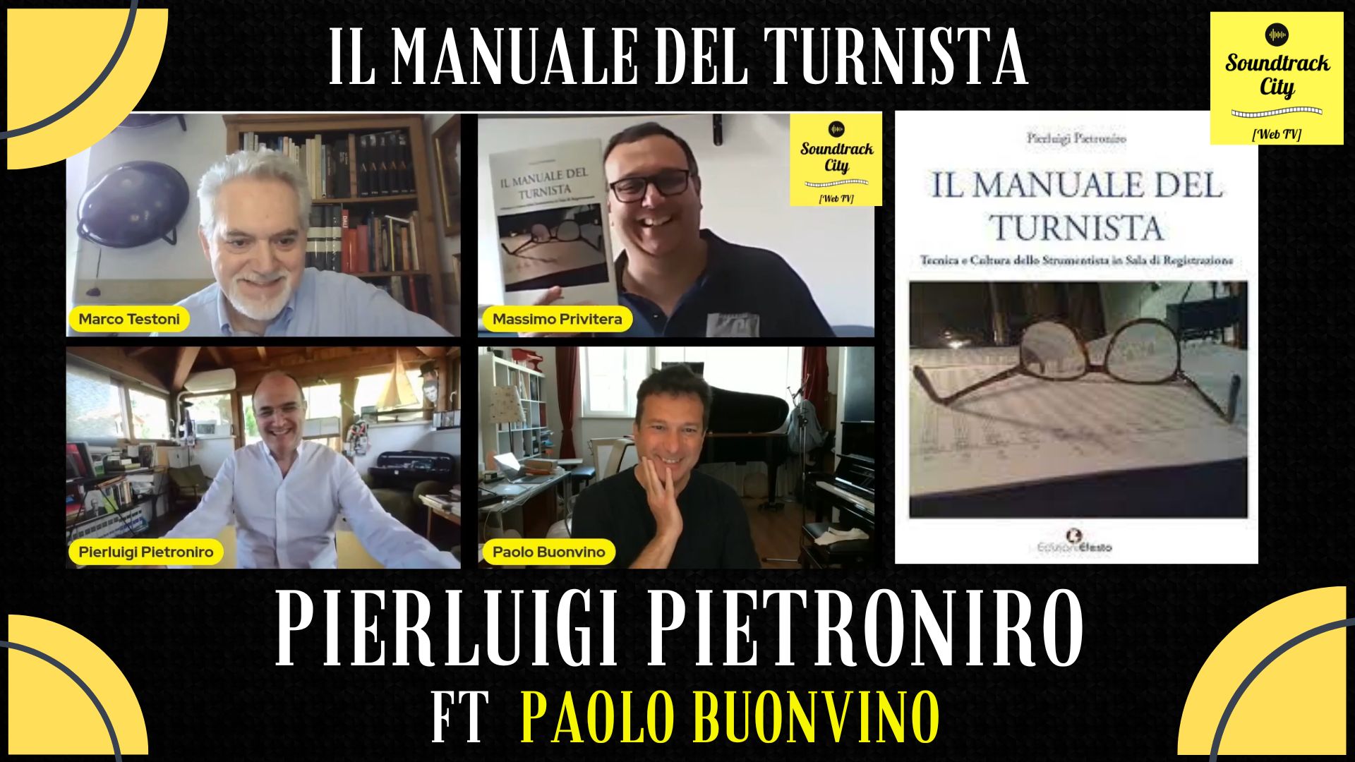 locandina soundtrack city pietroniro turnista