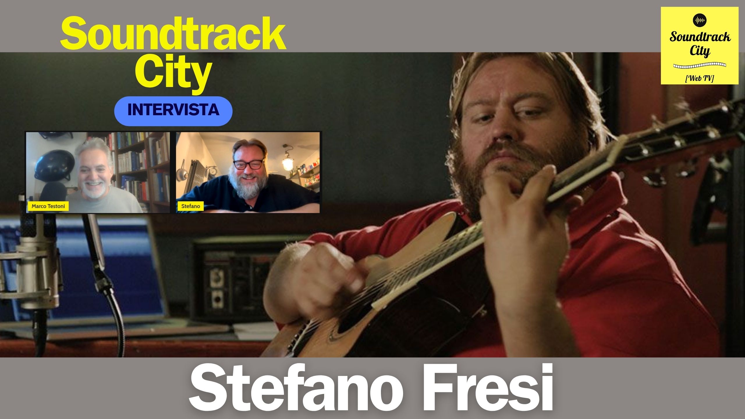 locandina soundtrack city stefano fresi nuova