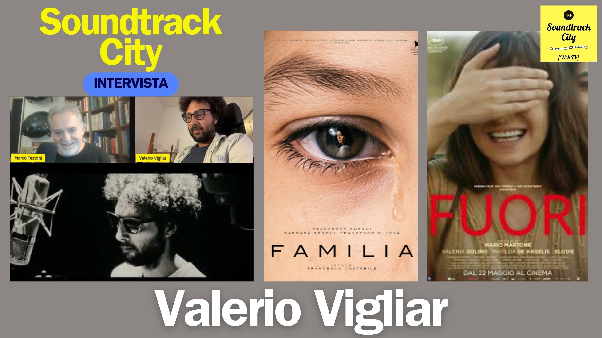 locandina soundtrack city valerio vigliar