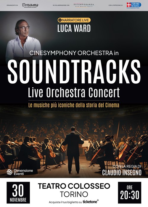 locandina soundtracks concerto torino
