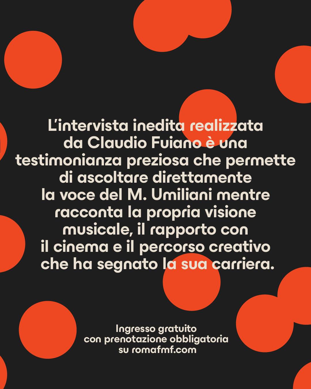 locandina talk sorelle umiliani rfmf 2026 3