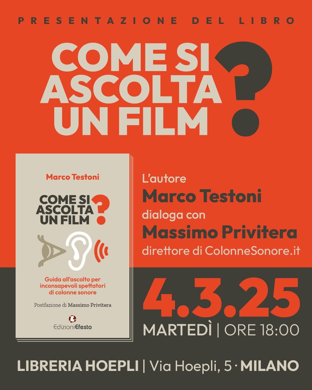 locandina testoni libro ascolta milano