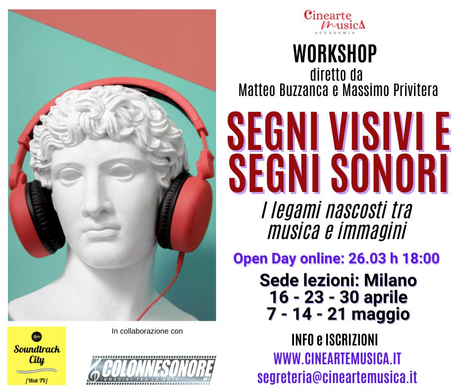 ColonneSonore.Net locandina workshop segni visivi segni sonori buzzanca privitera