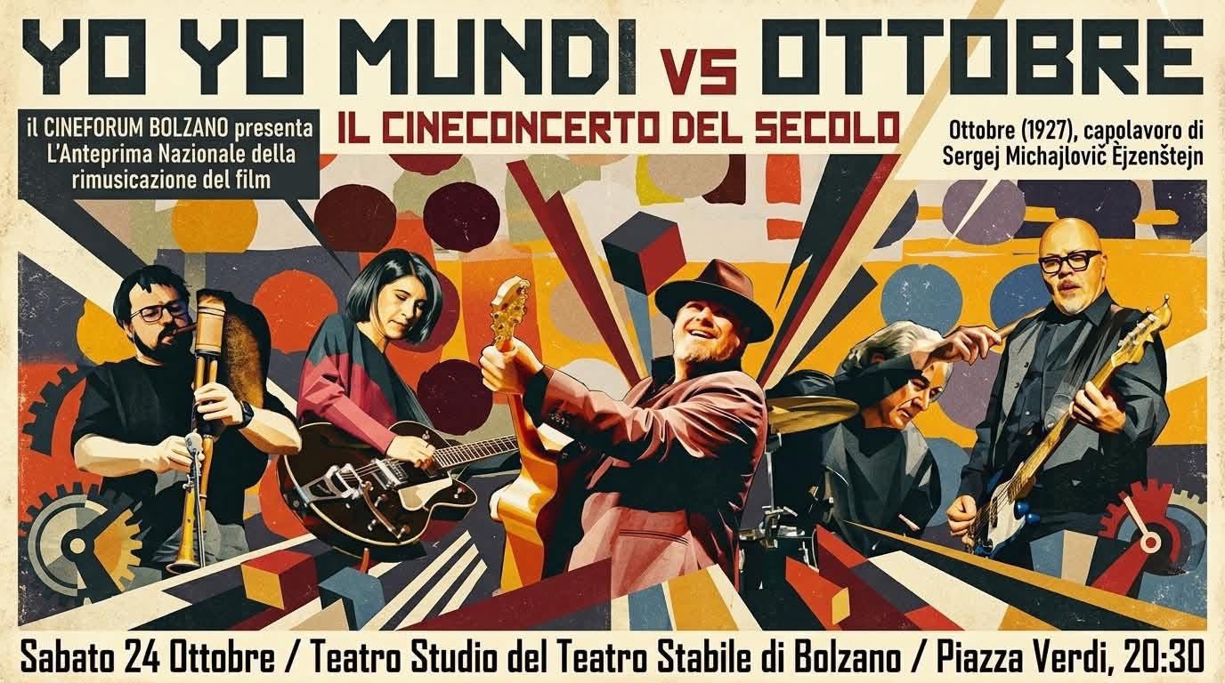 locandina yoyomundi cineconcerto bolzano