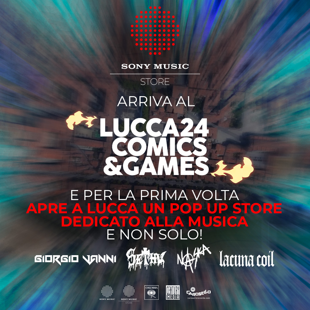sony music lucca comics