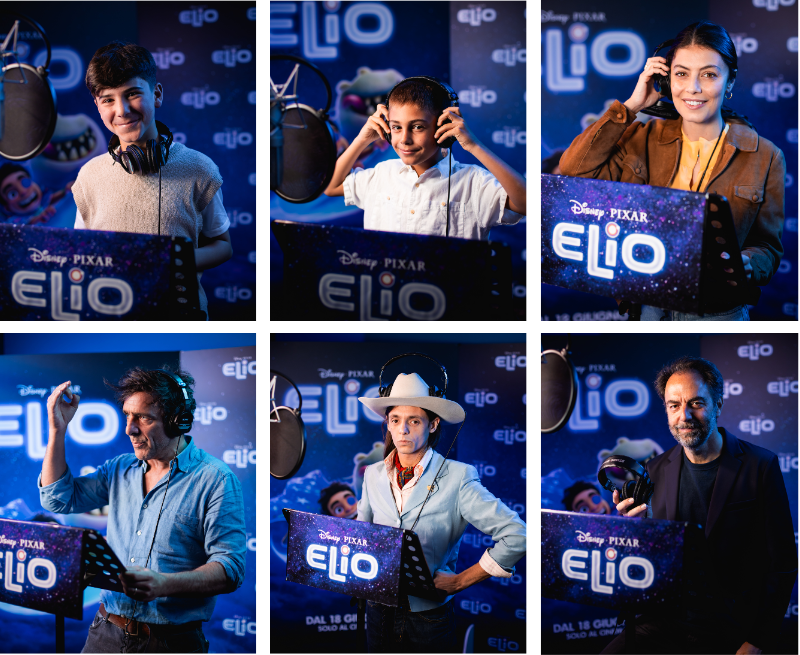 foto cast elio doppiatori