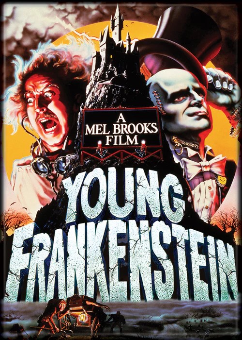 locandina frabkenstein junior mel brooks