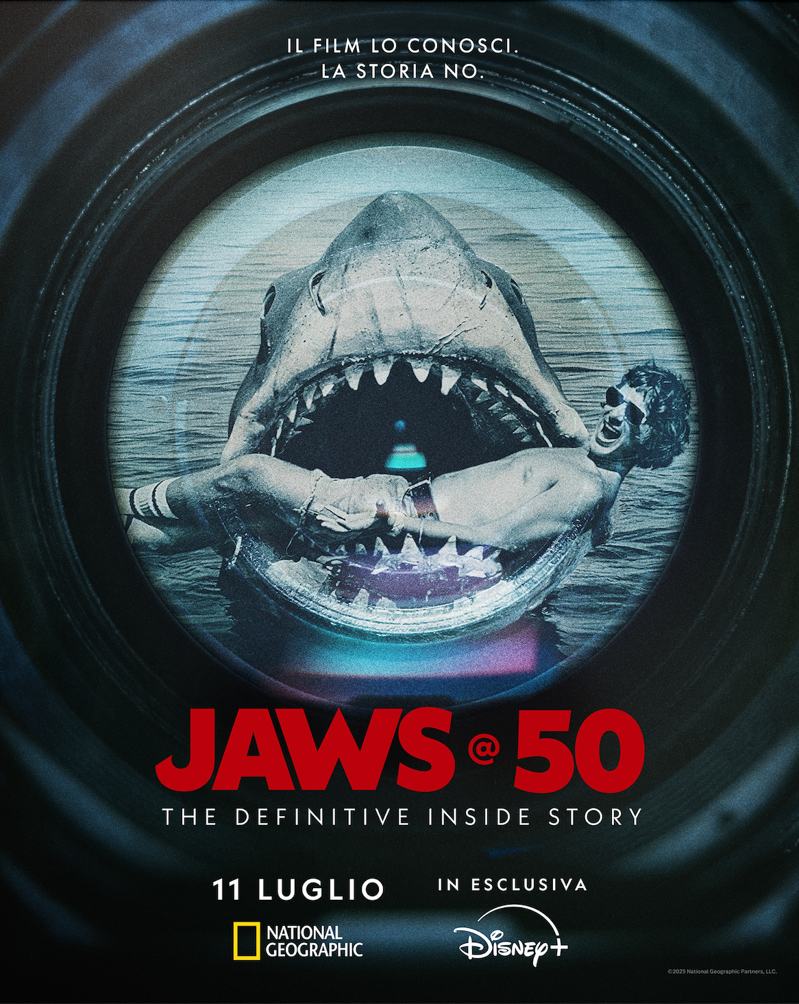 locandina jaws 50 documentario