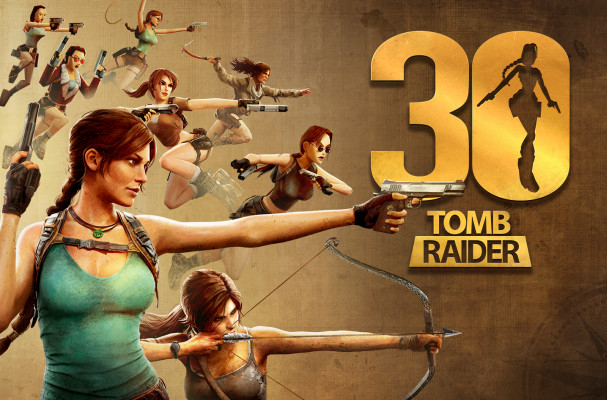 locandina tomb raider 30 anniversario