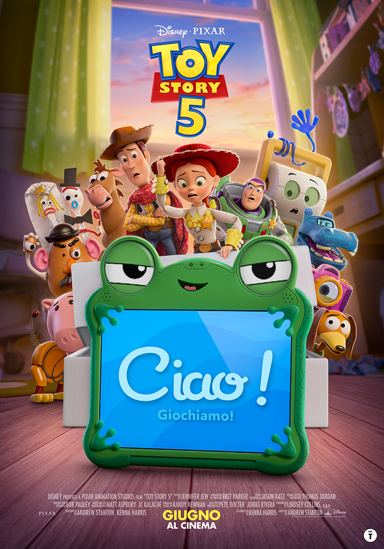 locandina toy story 5 new